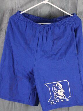 Duke Blue Devils Short (VTG) - Sports Shorts Big Logo The Game - Men's XL